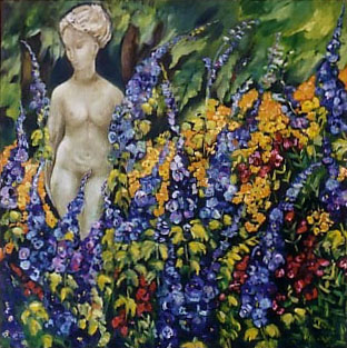 Blauer Garten